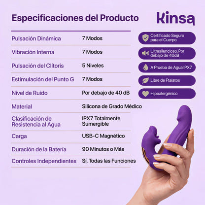 FemPulse™ 4 en 1 – Sistema Avanzado de Fortalecimiento Íntimo